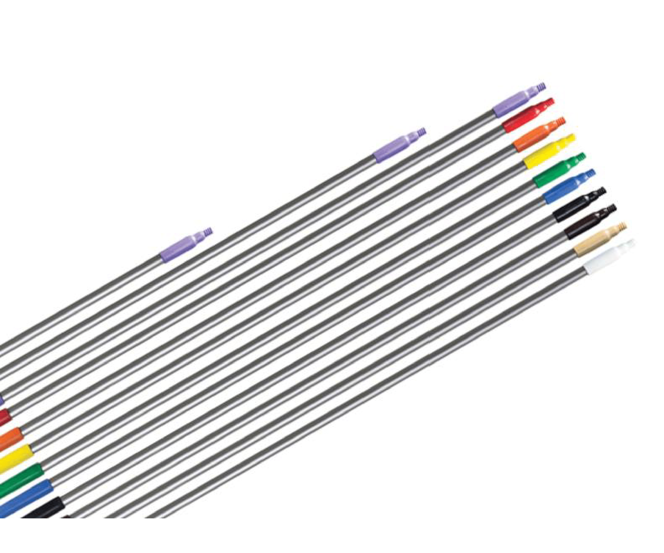 Bastón De Aluminio Anodizado Natural (Colores)